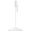 Santé bordstander m/USB, hvid