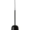 Satellite pendel, mat sort