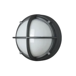 Skot LED udendørs væglampe / loftlampe, opal/grafit