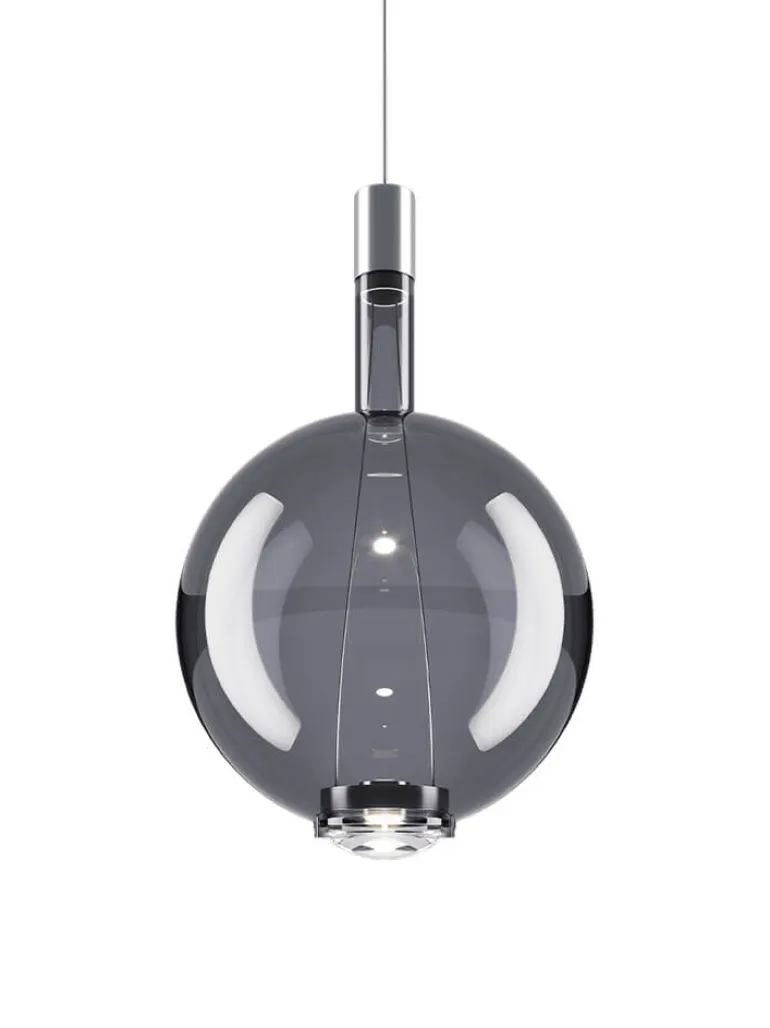 Sky-Fall Round large pendel, smoke