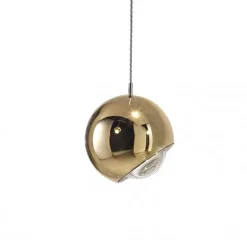 Spider pendel, guld