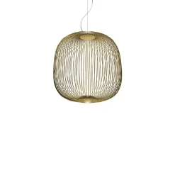 Spokes 2 LED pendel dæmpbar, guld