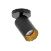 SpotOn Circle1 loftlampe/spot, sort/guld