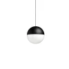 String Light sphere pendel 22m m/dæmper, sort