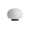 Supernate bordlampe Ø28, opal/sort