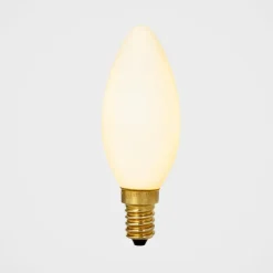 Tala Candle E14 4W LED pære, mat hvid Dim to Warm