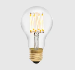 Tala Globe E27 6W LED pære, klar (2200K)