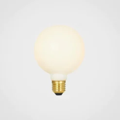 Tala Sphere III E27 7W LED pære (dim-to-warm), mat hvid