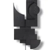 Totem Deco væglampe, sort