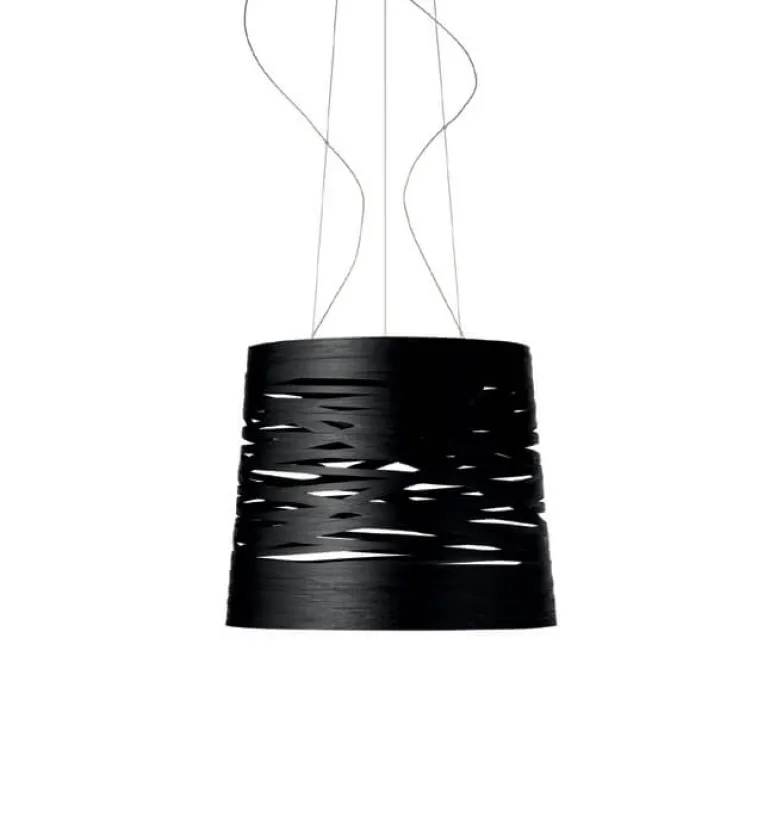 Tress Grande LED Sospensione, Sort