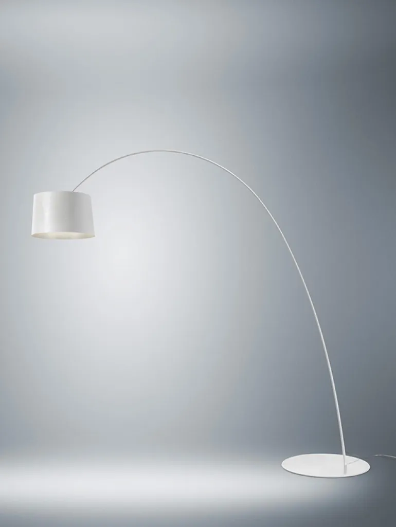 Twiggy Elle LED gulvlampe, hvid