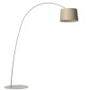 Twiggy Elle Wood LED gulvlampe, grå
