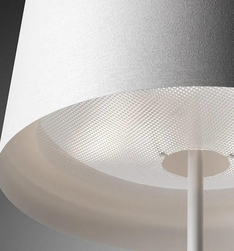 Twiggy Lettura gulvlampe, hvid